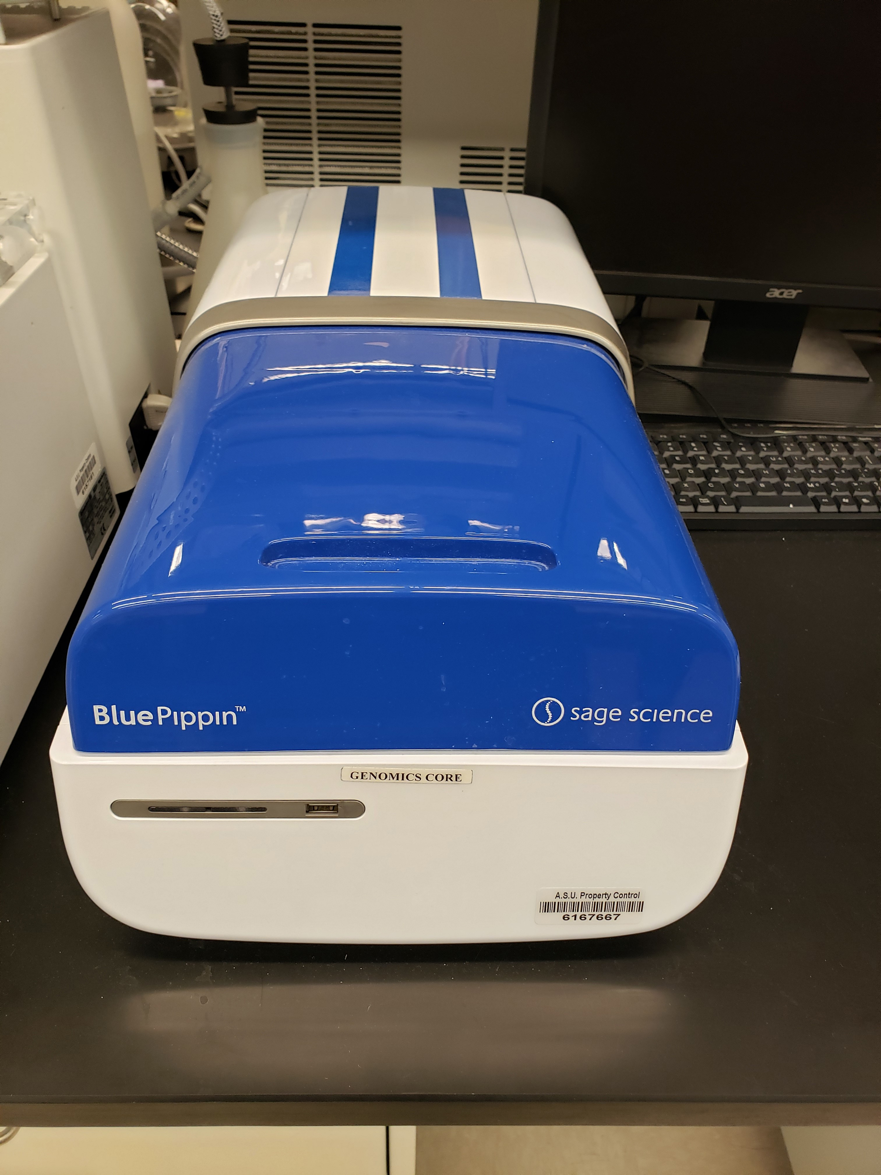 BluePippin DNA size selection system Core Facilities